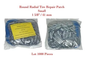 1000 pc Radial Repair Round Tire Patch High Quality Small 1-5/8"(41mm - Picture 1 of 1