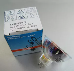 OSRAM HLX 64627 EFP 12V 100W GZ6.35 Xenophot Optik Halogenlampen für Mikroskop - Bild 1 von 1