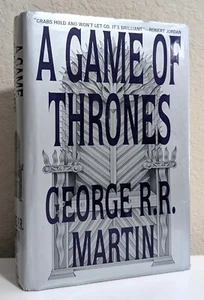 George R. R. Martin = A GAME OF THRONES - A SONG OF ICE AND FIRE #1 - hcdj BCE - Picture 1 of 6