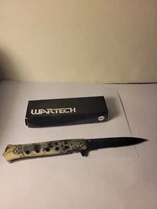 Wartech Camo Knife With Original Box - Picture 1 of 9