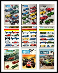 Scalectrix 1967/8 auto d'epoca multistampa..SPEDIZIONE GRATUITA per Regno Unito - Foto 1 di 1