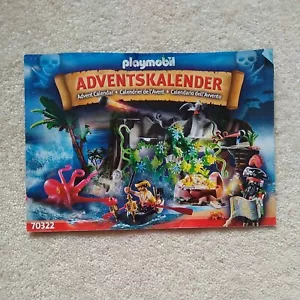 Playmobil Bauanleitung Bauplan 70322 Adventskalender - Imagen 1 de 3
