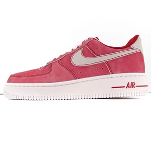 Nike Air Force 1 ‘07 LV8 “Dusty Red” Gym Red Sail DH0265 600 New - Picture 1 of 9