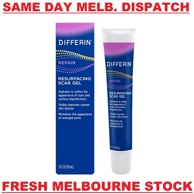 Differin Repair Resurfacing Scar Gel Cream - Acne Scar Spot Treatment 30mL - image 1 of 4