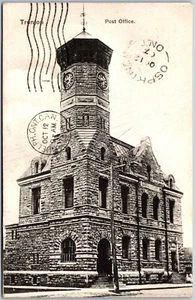 Postcard Trenton Ontario c1907 Post Office Hastings County - Picture 1 of 2