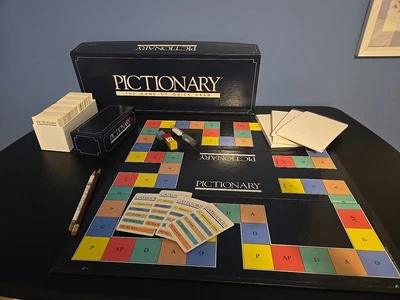 PICTIONARY FIRST EDITION Board Game Great Shape - Image 1 of 4