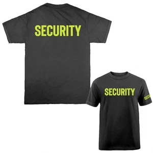 T-Shirt "Security" Größe S-5XL vorne/hinten Event Personal Uniform - Bild 1 von 7