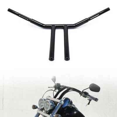 Manillar perchas negro 10" Rise Ape duradero nuevo para Kawasaki Vulcan VN2000 Foto 1 de 4