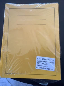 25 x PLAIN A4+ Exercise Books, 40-Page PACK OF 25 - Picture 1 of 2
