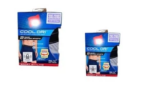 2 NEW PACKS HANES 4 PAIRS OF MENS TAGLESS BOXER BRIEFS 2XL 44-46 SPORT STYLING - Picture 1 of 1