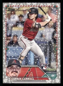 2023 Topps Holiday Metallic #H113 Corbin Carroll - Picture 1 of 2