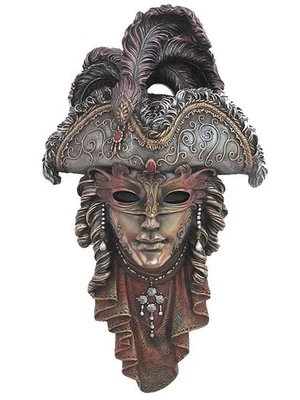 Venetian Pirate Mask Wall Decor Carnival Venice Masquerade 20407 - Image 1 of 4
