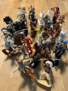 Jean Höffler Cowboys,  Indianer, Südstaatensoldaten, Western  Figuren W. Germany - Bild 1 von 4