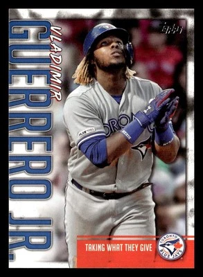 2020 Topps #VGJ-16 Vladimir Guerrero Jr. Player Highlights Vladimir Guerrero Jr. - Image 1 of 2