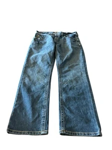 Ariat Men’s Denim Jeans Size W38 L32 Blue Straight Fit Straight Leg M5 Western - Picture 1 of 5