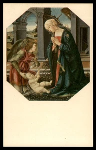 Postcard Adoration of the Child by Filippino Lippi, Toledo Museum of Art, USA - Picture 1 of 2