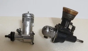 2 Stk. FOX 35 & DRONE GOLD CROWN DIESEL MODELLFLUGZEUG MOTOR ENGINE FOR PARTS LOT - Bild 1 von 10