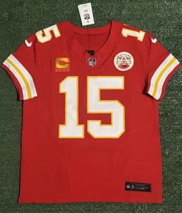 Authentic Patrick Mahomes Kansas City Chiefs Nike Vapor Fuse Elite Jersey 44/L - Picture 1 of 11