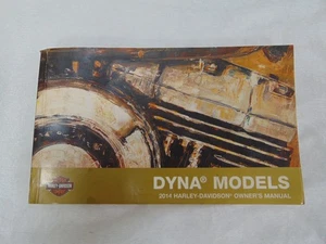 Harley Davidson 2014 Dyna Owner's Manual STAINED P/N: 99467-14B - Bild 1 von 3