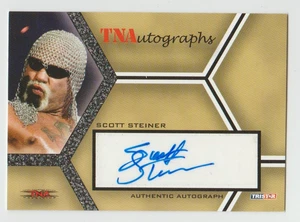 SCOTT STEINER Signed 2008 TriStar TNA Autograph #A-SS SP AUTO WWE HOF - Picture 1 of 2