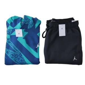 Felpa Jordan 2 pz uomo taglia 2XL pile termico MVP tuta nuova con etichetta - Foto 1 di 10