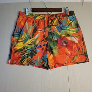 Ralph Lauren Purple Label Amalfi Swim Trunk Shorts Mens Medium Hawaiian Aloha - Picture 1 of 11