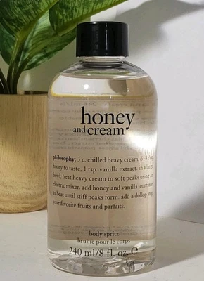 Philosophy Honey & Cream Body Spritz - 8 oz - Sem BOMBA PULVERIZADORA / Selada - Imagem 1 de 4