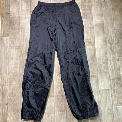 BCG XL Gray Straight Leg Windbreaker Pants w/ Pockets and Zippers - Image 1 of 4