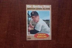 1962 Topps # 467..Chuck Schilling..Boston Red Sox..(208) - Bild 1 von 2