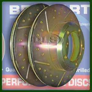 DISCOS DE FRENO DELANTEROS RANGE ROVER ""CLÁSICOS"" VENTILADOS ""PERFORADOS"" (DA4602) - Imagen 1 de 1