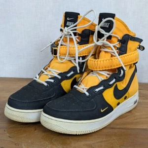 Nike SF Air Force 1 Orange and Black Sneakers US Men's 8 - Picture 1 of 10