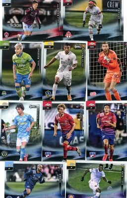2021 Topps Chrome MLS Major League Soccer Base Pick Your Card Build a Set - Image 1 of 2