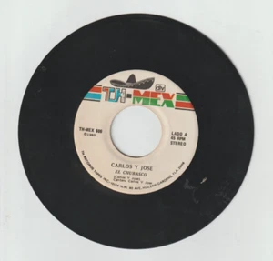 *CARLOS y JOSE-"El Chubasco/Corrido de La Amapola" *Latin/Vinyl-45 {S159} - Picture 1 of 2