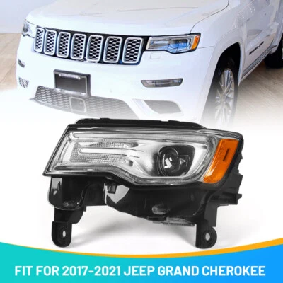 For 2017-2021 Jeep Grand Cherokee HID Xenon Headlight Assembly Driver Left Foto 1 de 4