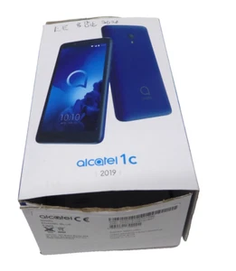 Alcatel 1c (2019) Enamel Blue smart phone - Picture 1 of 9