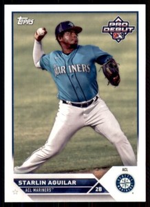 2023 Pro Debut Base #PD-54 Starlin Aguilar - ACL Mariners