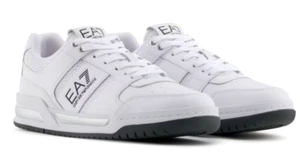 EMPORIO ARMANI EA7 X8X234 XK422 SNEAKERS SCARPE SPORTIVE UOMO LACCI R938 WHITE - Picture 1 of 6
