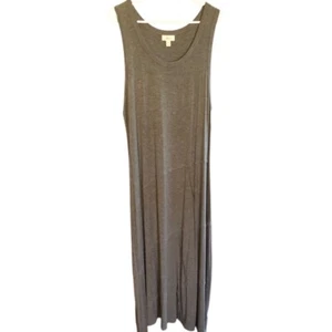 Style & Co Maxi Sleeveless Dress XXL Heather Gray NWT - Picture 1 of 4