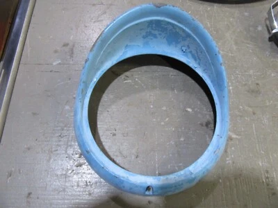 Ford Customline Fairlane 1955 1956 guardabarros exterior faro moldura bisel pieza DF Foto 1 de 4