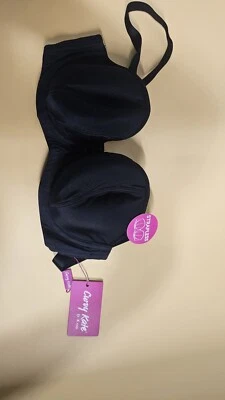 ✅ NUEVO Sujetador con aros multicables sin tirantes Curvy Kate Luxe 30DD CK2601 negro ✅ Foto 1 de 4