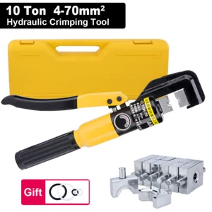 Yqk-70 Nuovo Crimpatrice Idraulica Utensile Crimpatrice Filo Batteria Cavo Lug Terminale - Foto 1 di 5