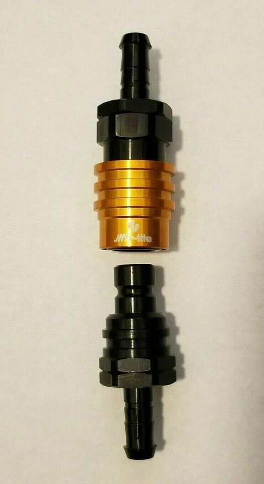 Jiffy-Tite 21506 and 22506 Quick Disconnect Valved Barbed Fittings -6 Push Lock - Image 1 of 2