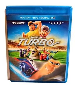 Turbo: Blu-ray + DVD + Digital Ryan Reynolds Great Condition Free Shipping  - Picture 1 of 3