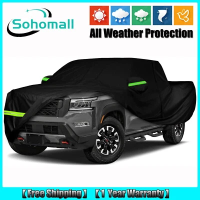 Cubierta de coche para camioneta Nissan Frontier exterior nieve protección contra todo tipo de clima Foto 1 de 4