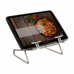 SPECTRUM "EURO" TABLET & COOKBOOK STAND 15 X 20 X 14CM - SATIN - Picture 1 of 7
