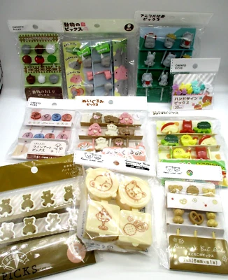 2023 Nuevos Artículos Set de 10 Packs de Fiambrera Bento Decoración Comida Picks Set Foto 1 de 4