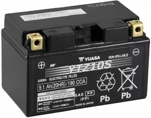BATTERIA YUASA YTZ10S HONDA CB 600 F HORNET 2007 2008 2009 2010 2011 2012 2013 - Imagen 1 de 1