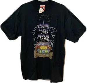 Vintage 90s Disney Parks Tower Of Terror T-Shirt Men’s Size Large New With Tags - Picture 1 of 6