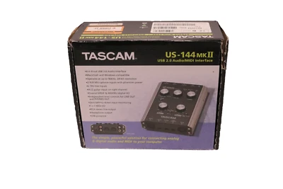 Tascam US-144MKII Analog Recording Interface MIDI USB 2.0 - Image 1 of 4