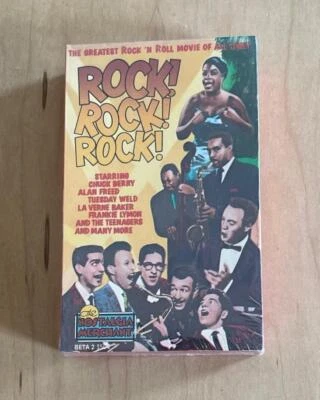 ROCK! ROCK! ROCK! (1956) Sealed Betamax Nostalgia Merchant Chuck Berry Al Freed - Image 1 of 4